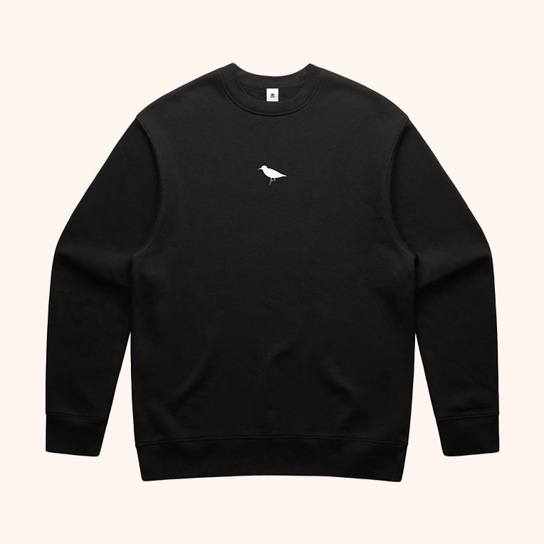 Embroidered Crew Neck